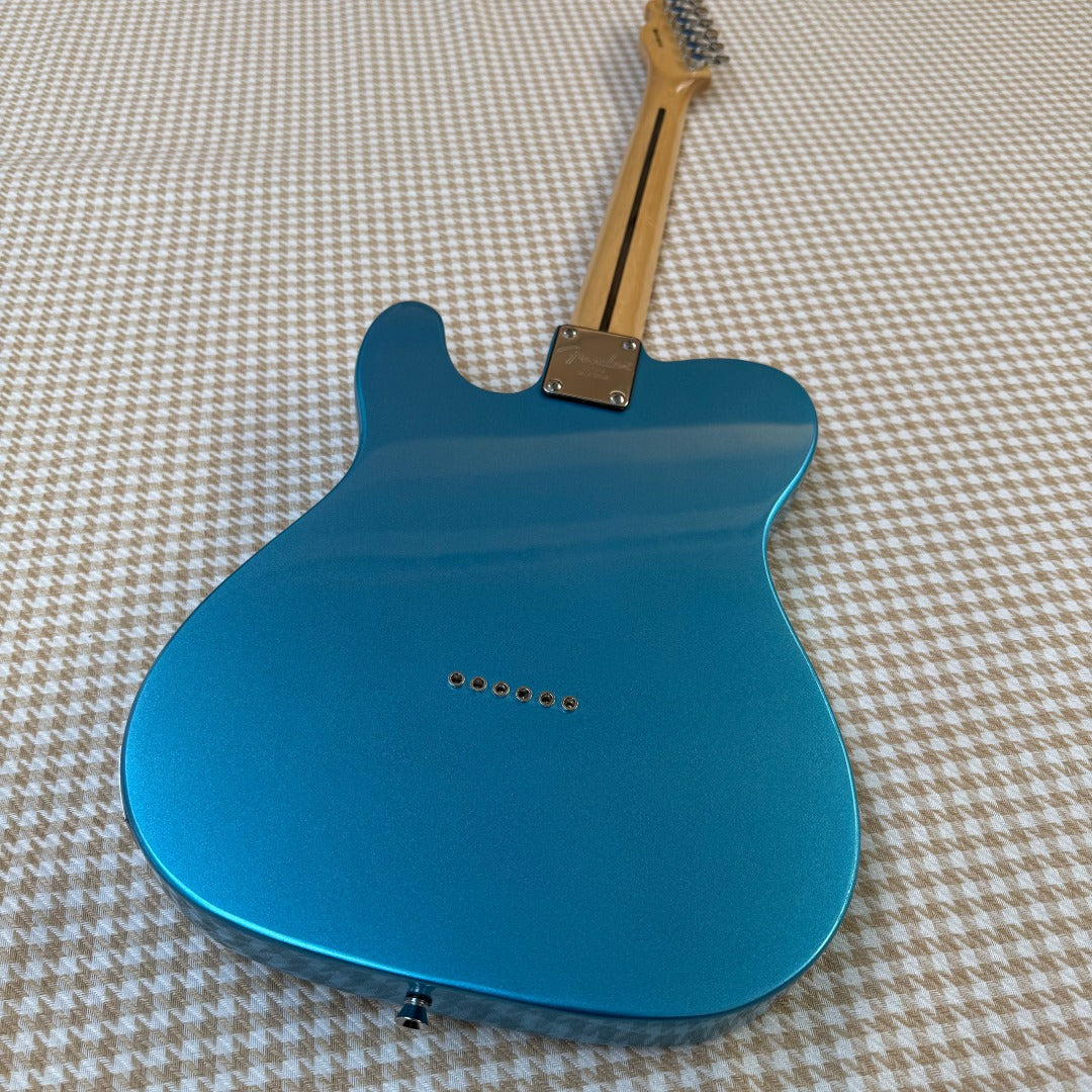 Blue Telecaster Style Guitar