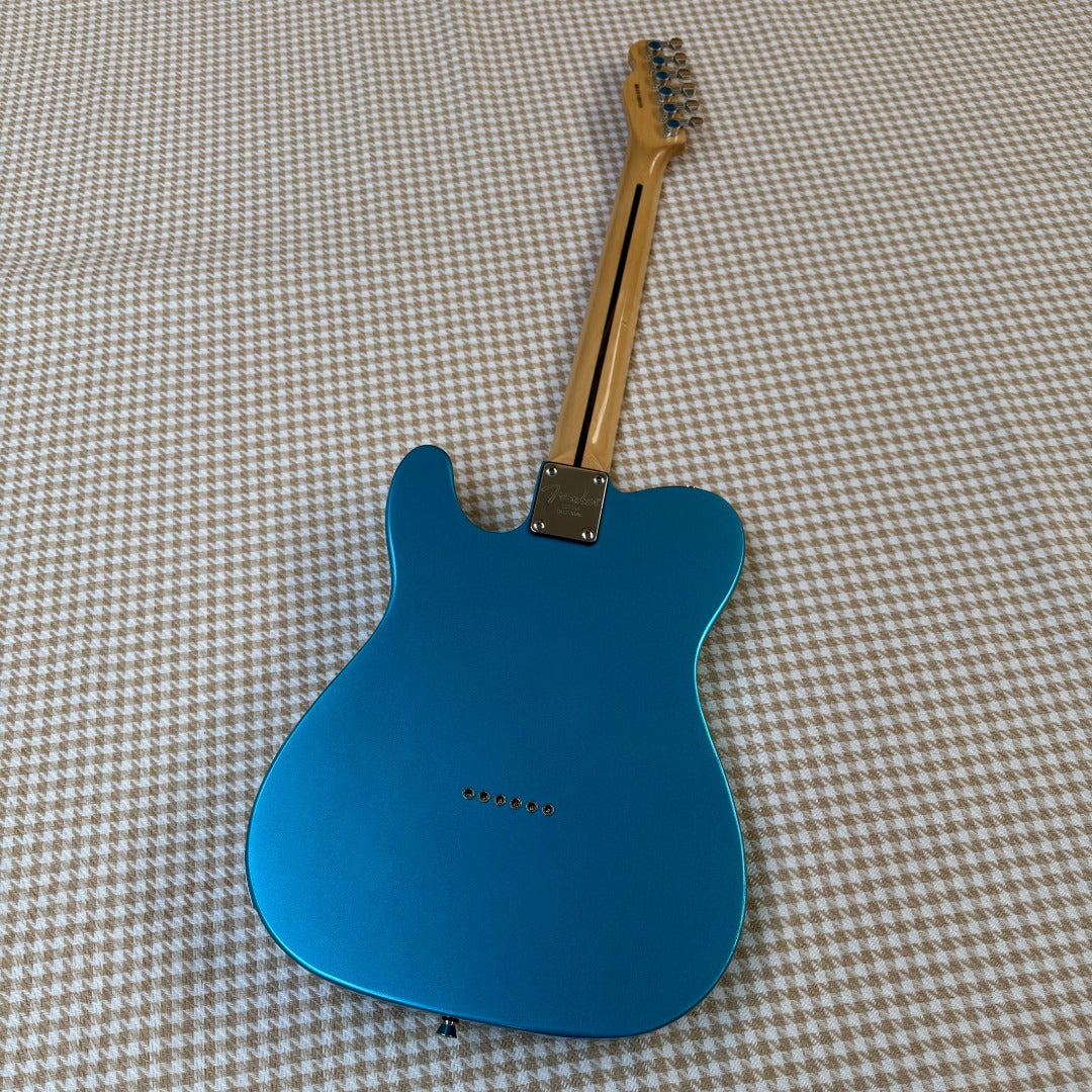 Blue Telecaster Style Guitar