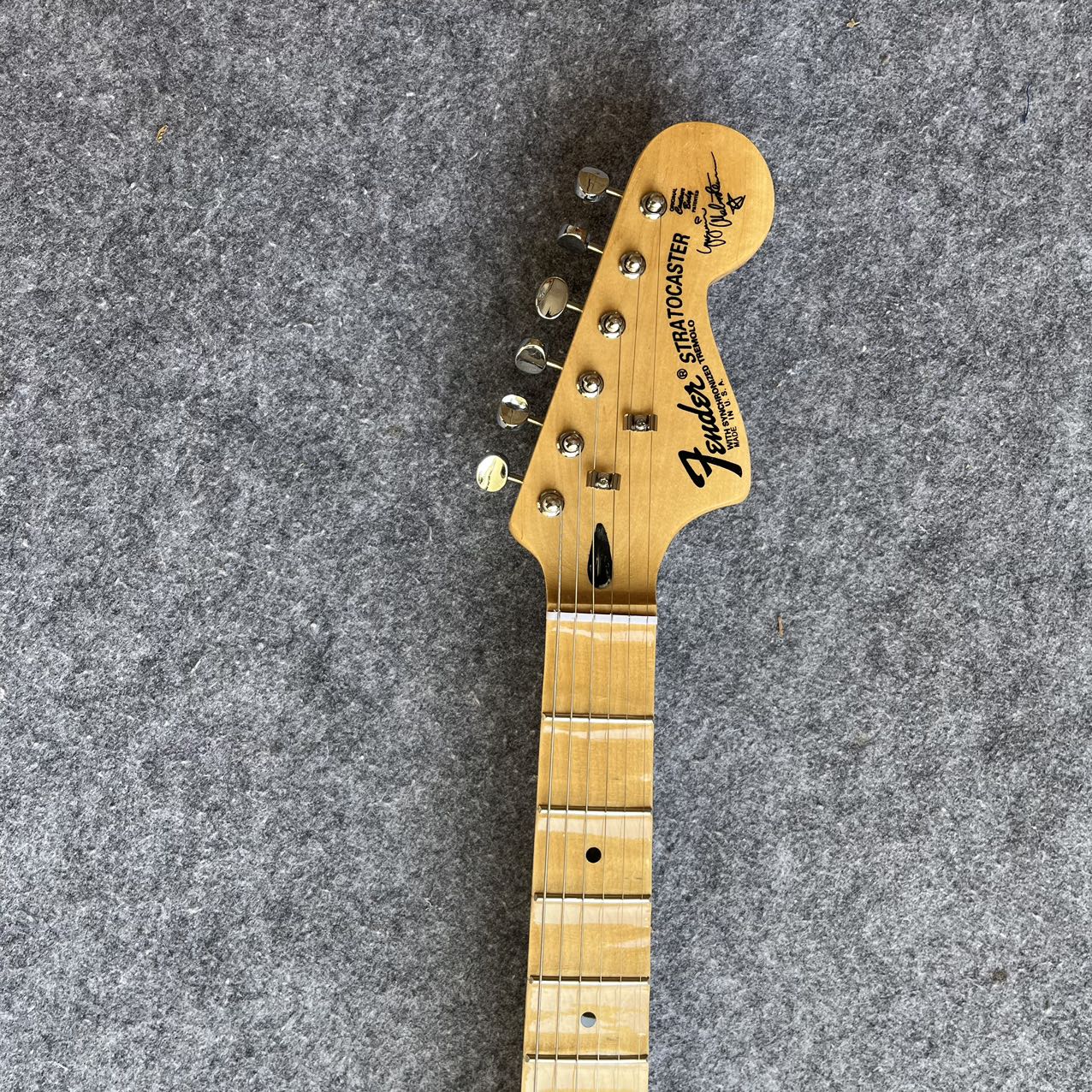 Rare Yngwie Malmsteen Thinline Stratocaster Concept