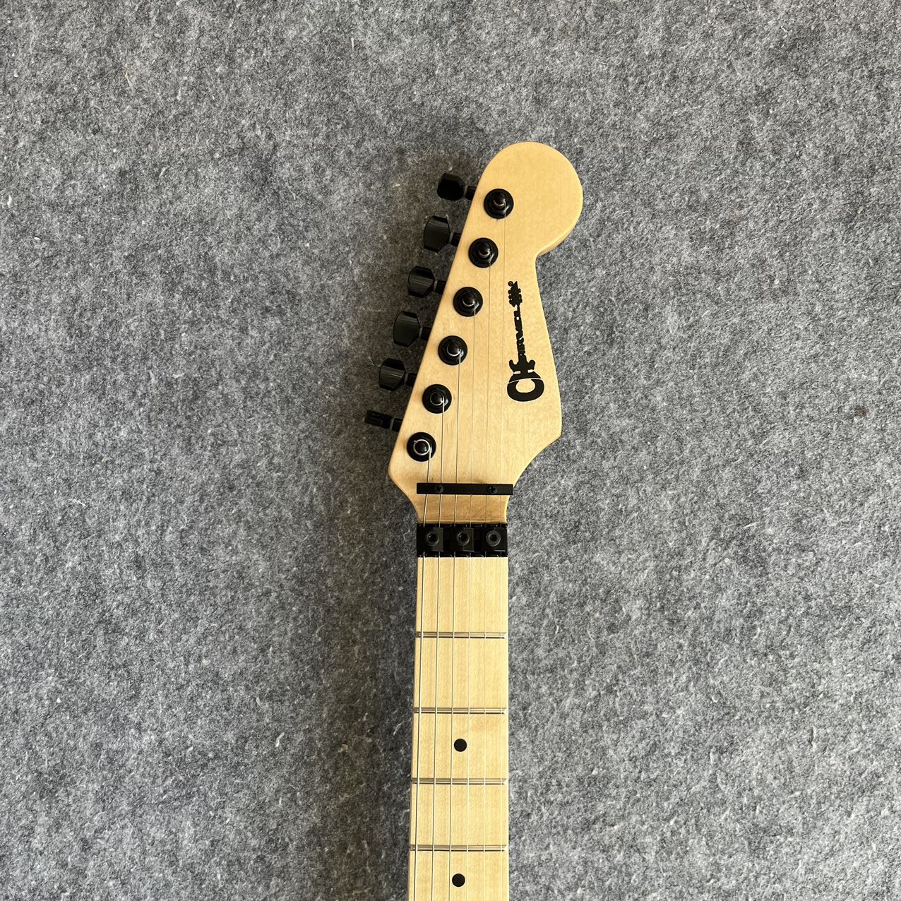 White Pro-Mod So-Cal Charvel Stratocaster Style Guitar