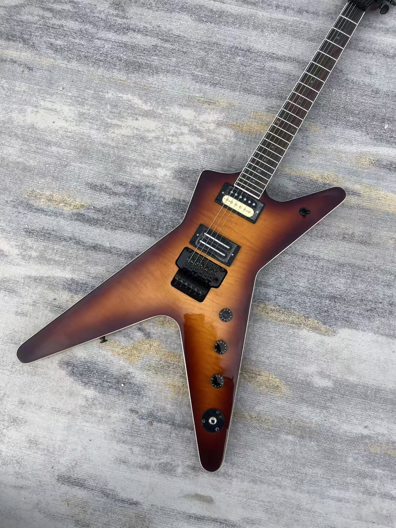 Brown Dean Dime Guitar