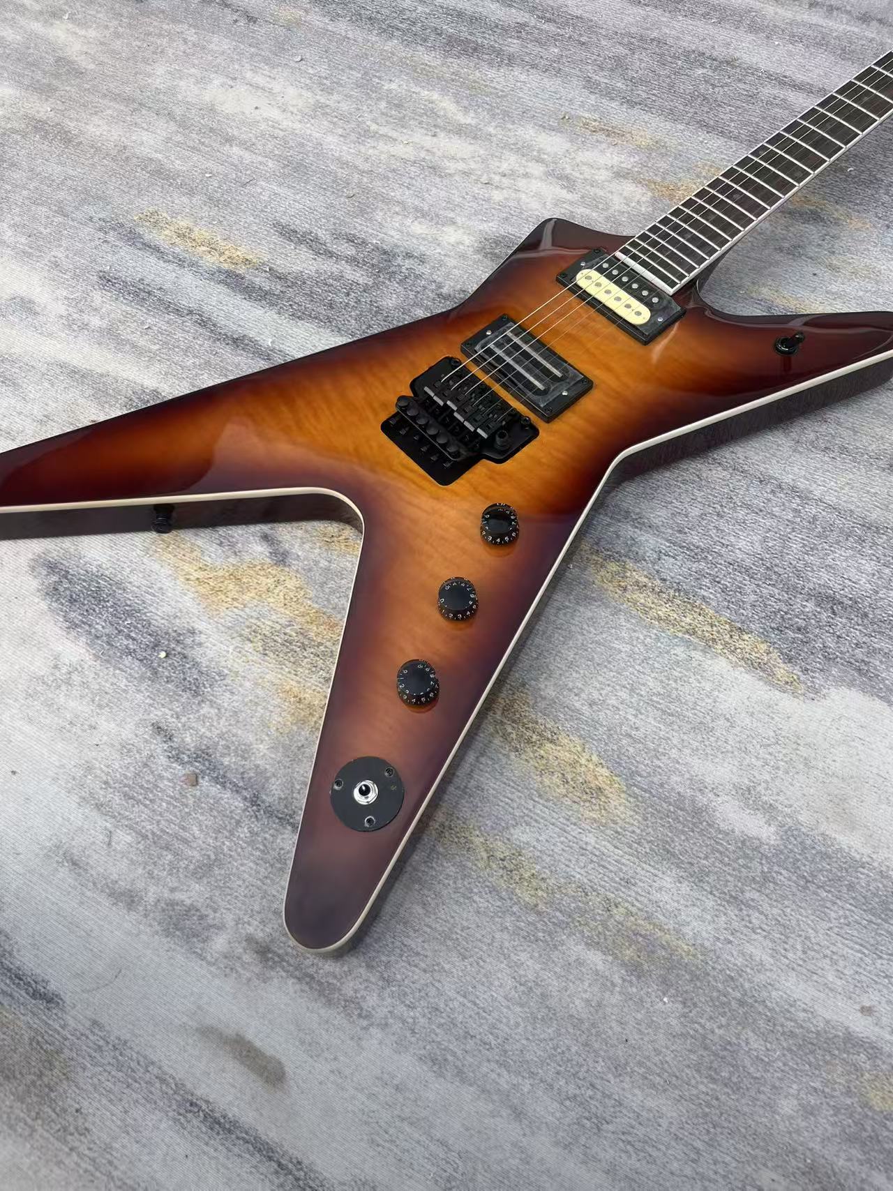 Brown Dean Dime Guitar