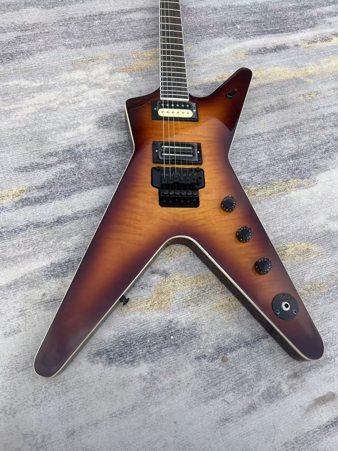 Brown Dean Dime Guitar