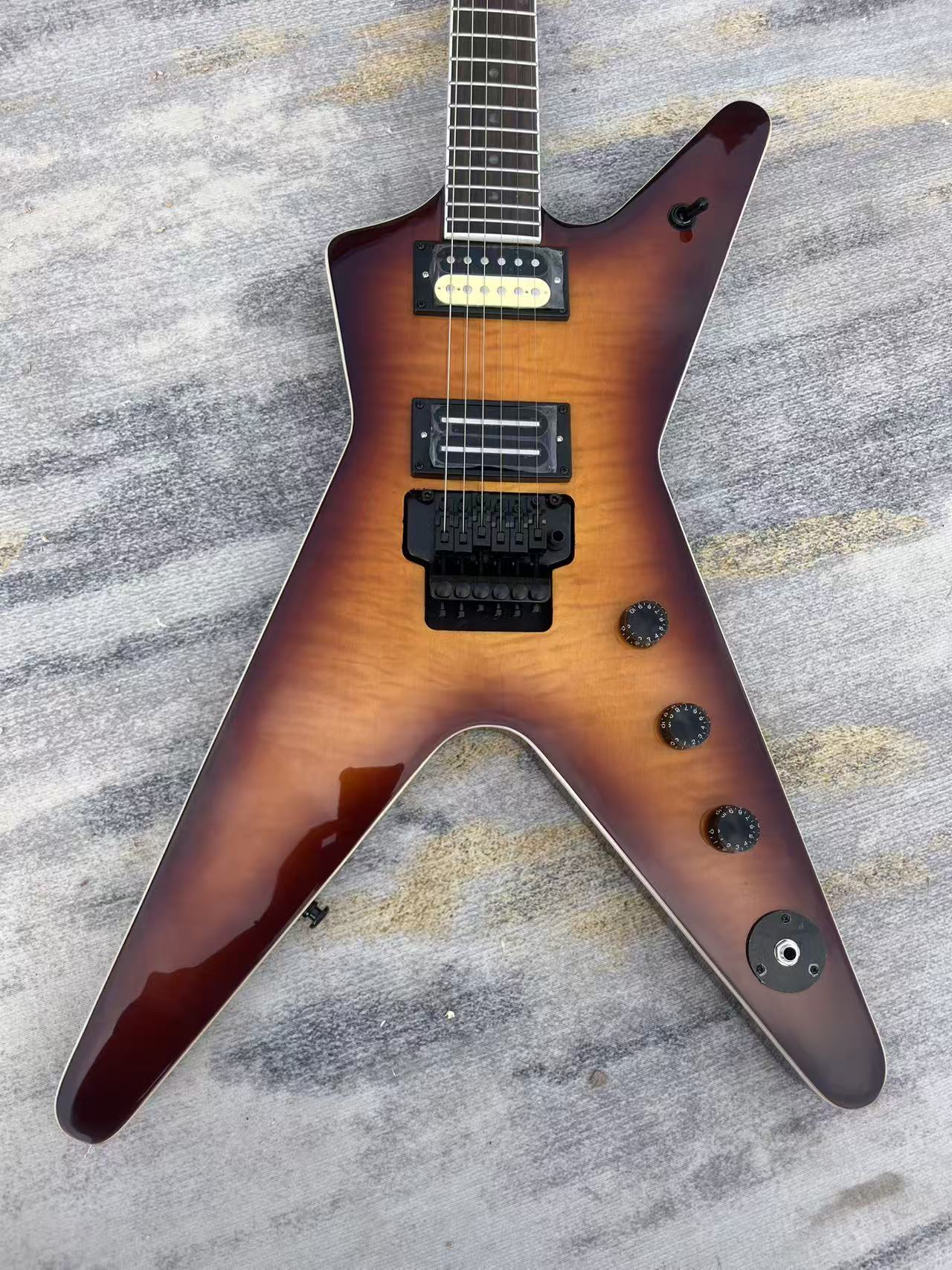 Brown Dean Dime Guitar