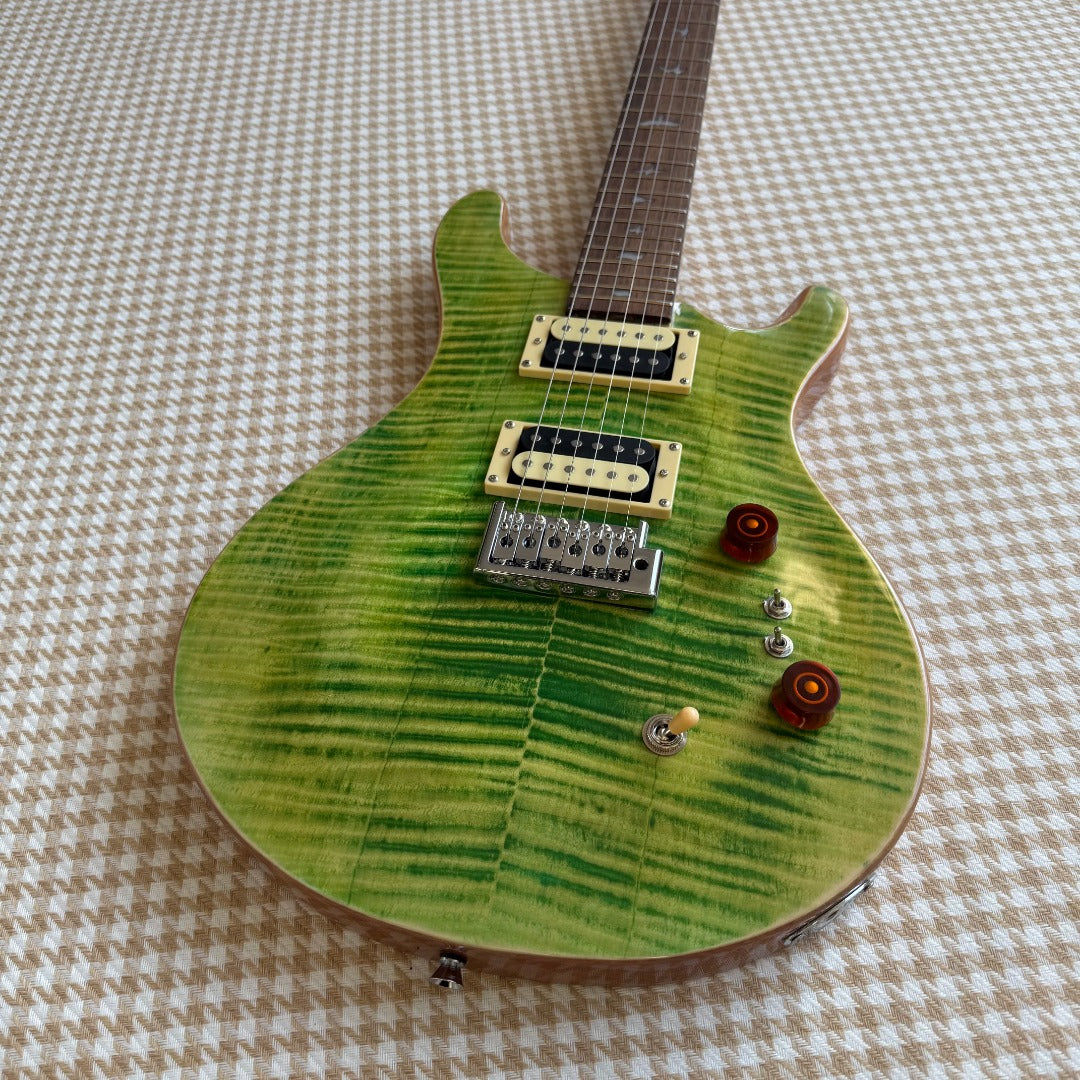Prs Custom 24 Style Guitar - Green Finish