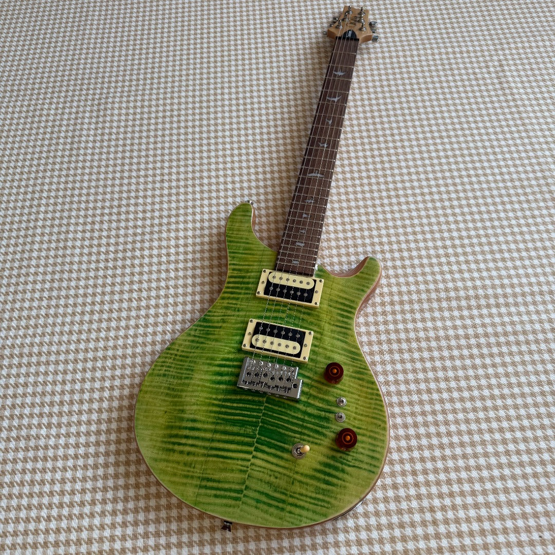 Prs Custom 24 Style Guitar - Green Finish