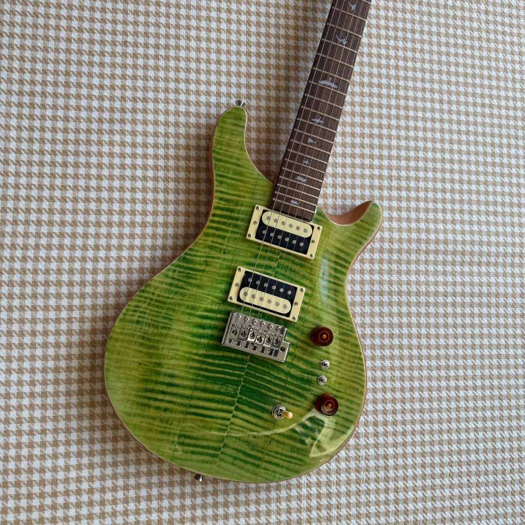 Prs Custom 24 Style Guitar - Green Finish