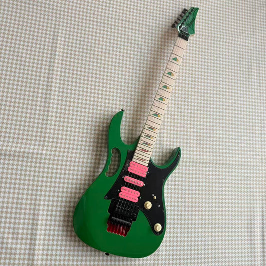 Green Ibanez JEM Style Guitar