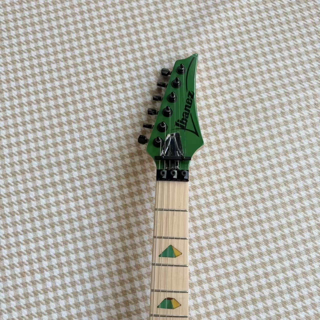 Green Ibanez JEM Style Guitar