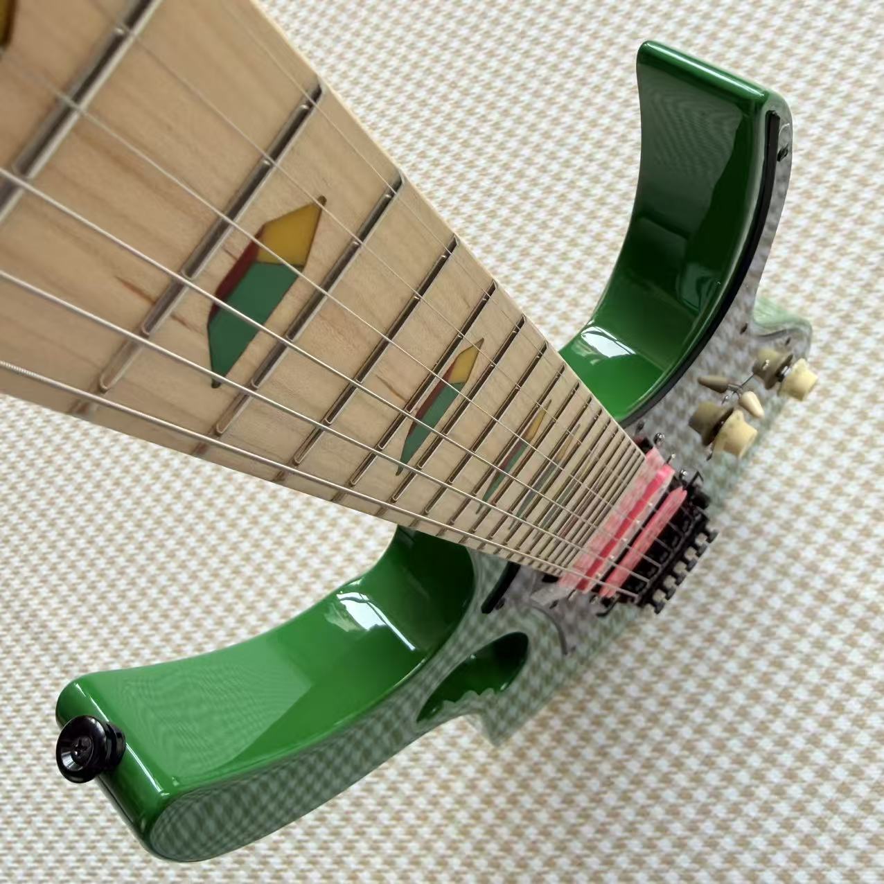 Green Ibanez JEM Style Guitar