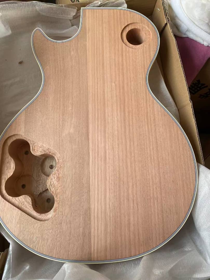 Les Paul - Unfinished Mahogany Body + Neck - DIY KIT