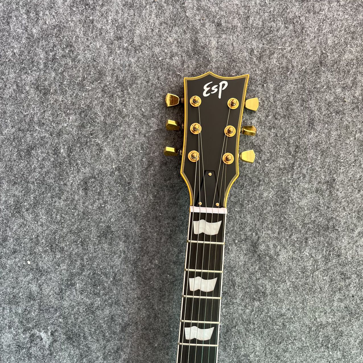 Matte Black ESP Style Guitar