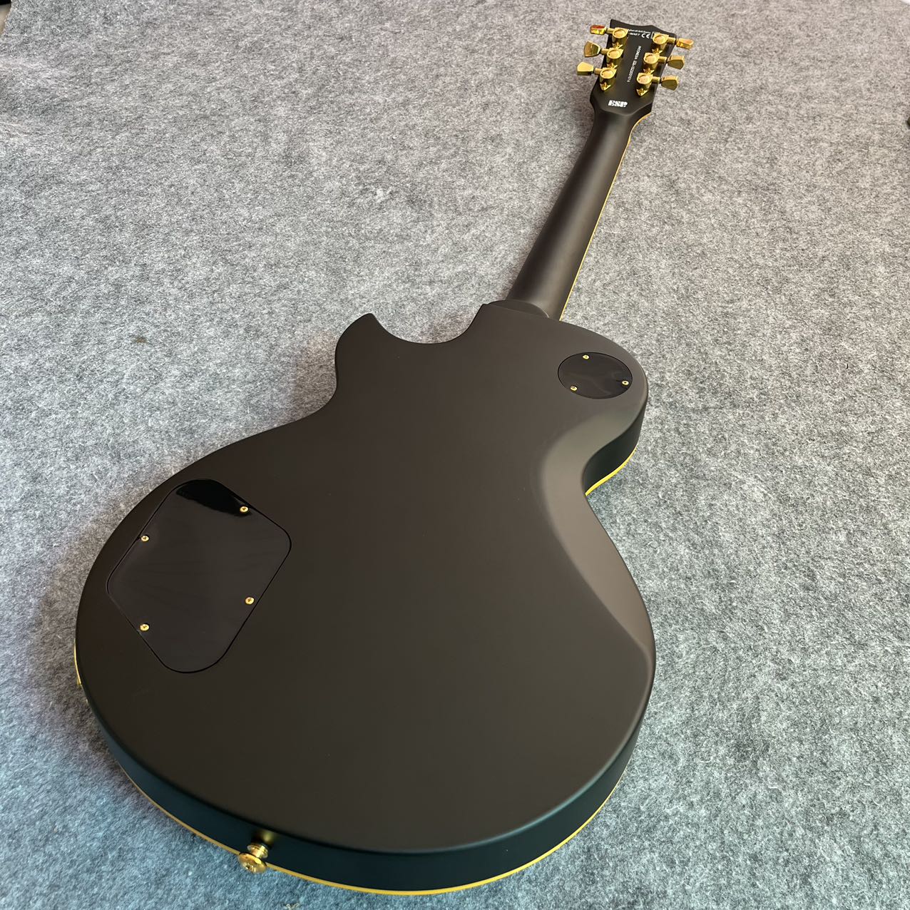 Matte Black ESP Style Guitar