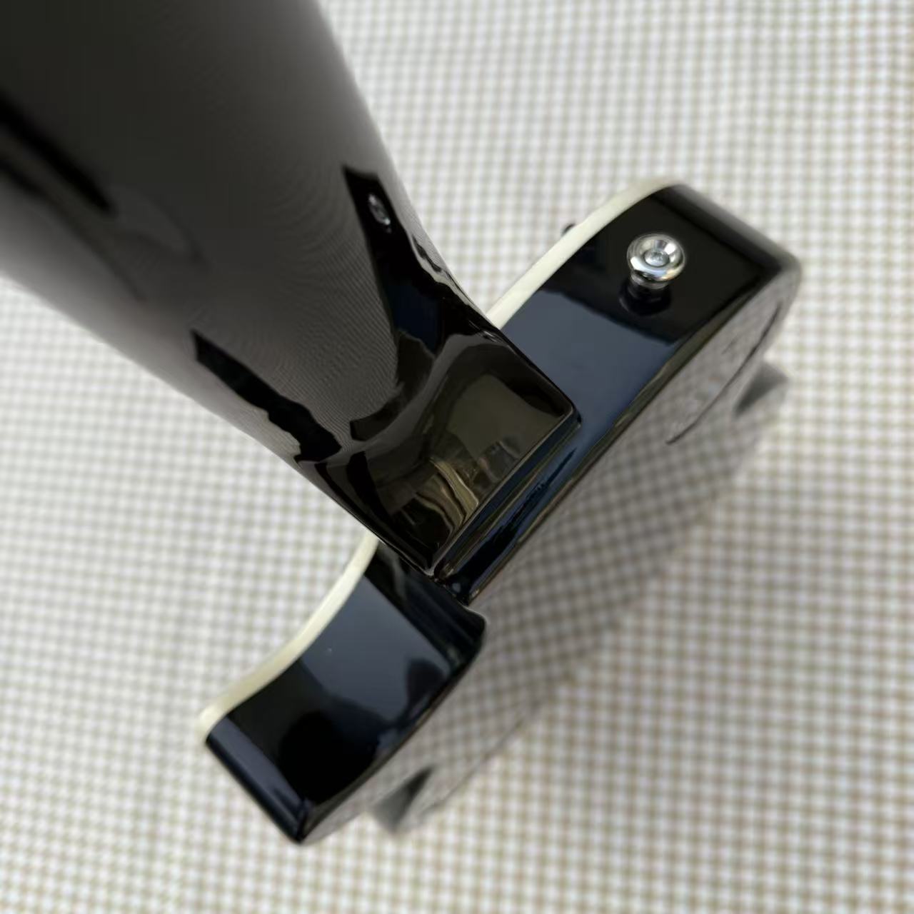 Matte Black Les Paul Style Guitar