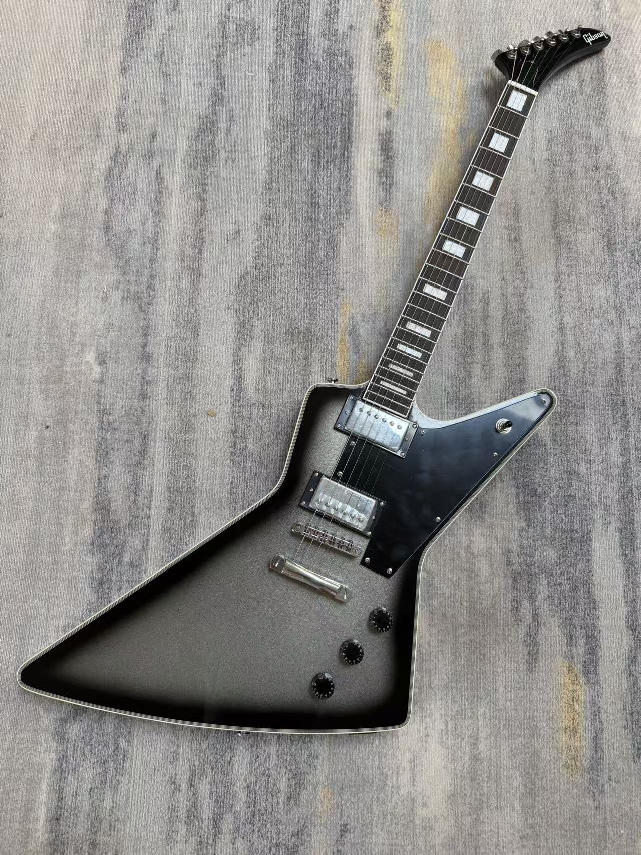 Metallic Grey Gibson Explorer