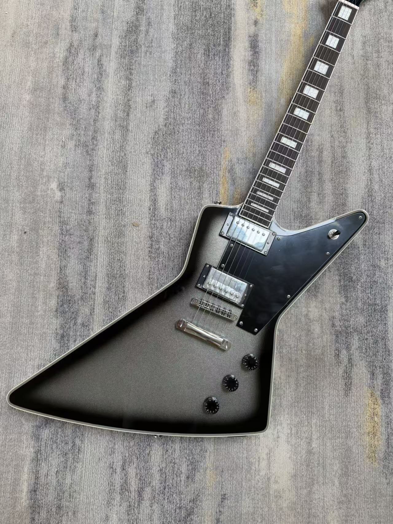 Metallic Grey Gibson Explorer