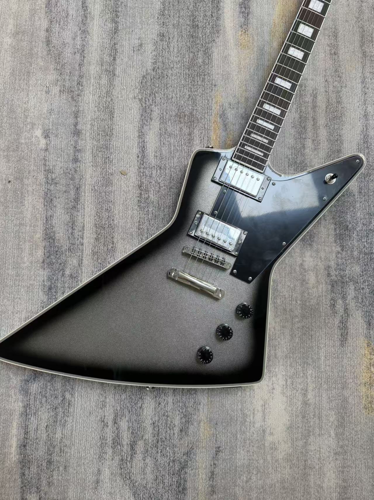 Metallic Grey Gibson Explorer
