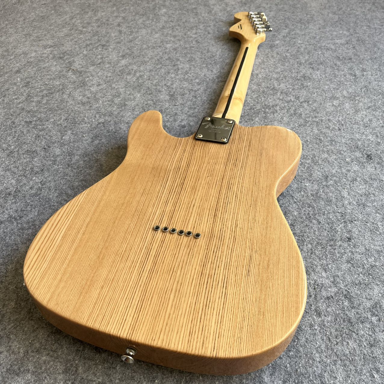 Natural Finish Telecaster Deluxe Style Guitar