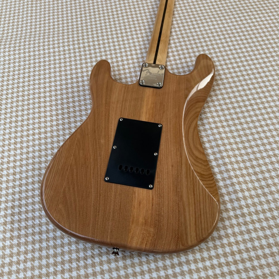 Natural Finish Stratocaster Style Guitar