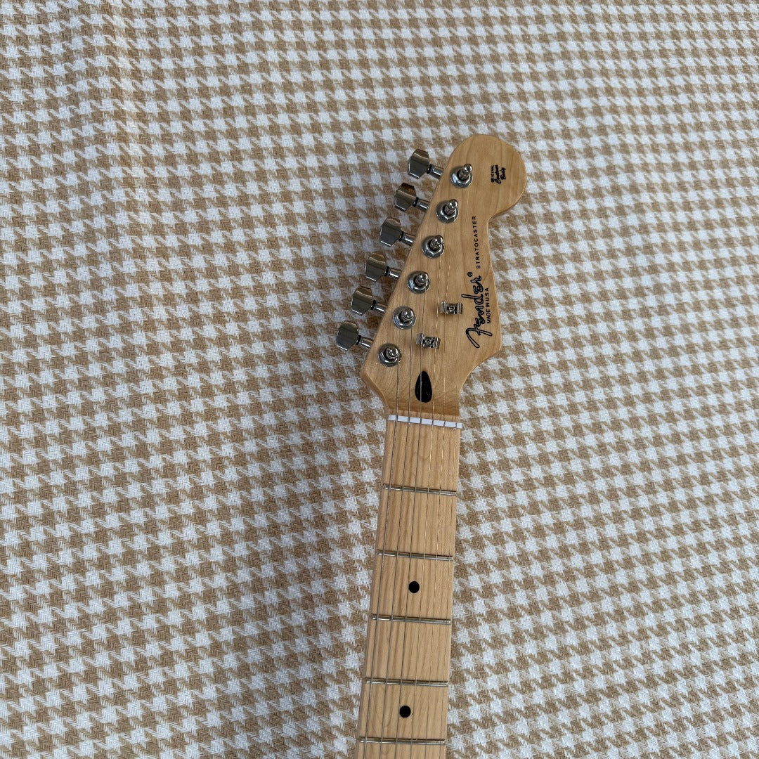 Natural Finish Stratocaster Style Guitar
