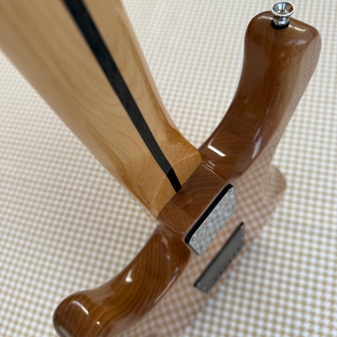Natural Finish Stratocaster Style Guitar