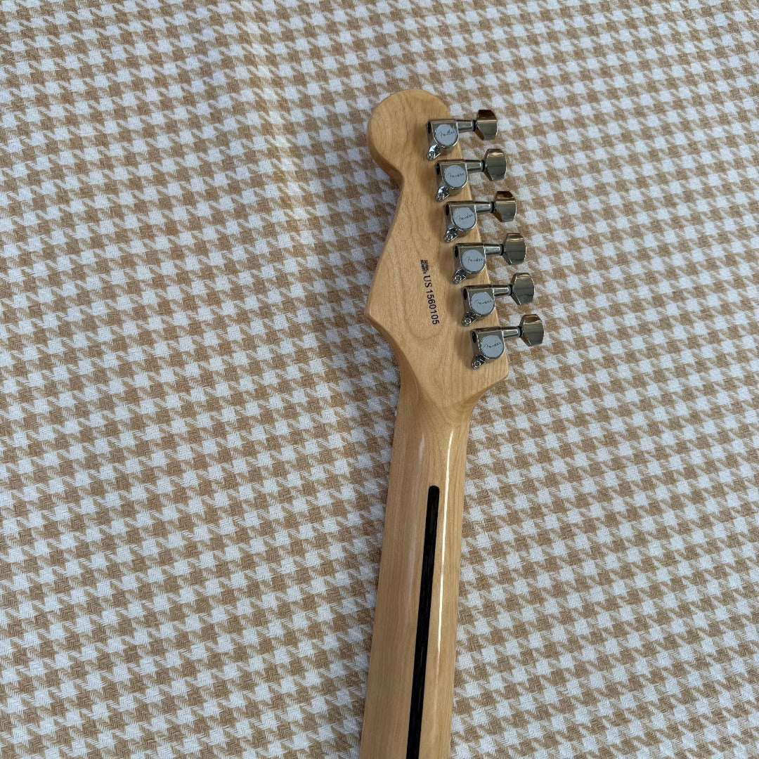 Natural Finish Stratocaster Style Guitar