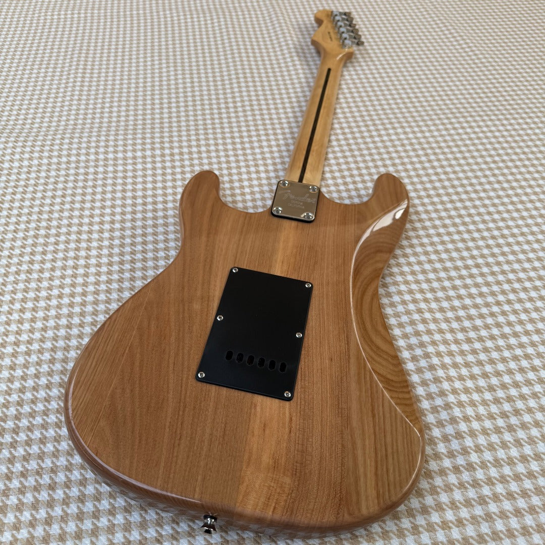 Natural Finish Stratocaster Style Guitar
