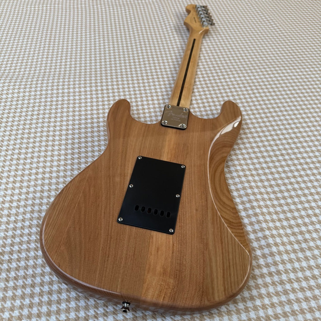 Natural Finish Stratocaster Style Guitar