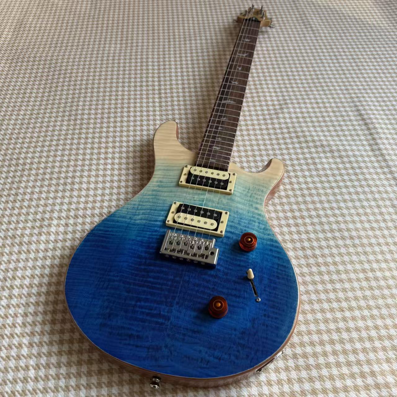 Prs Custom 24 Style Guitar - Ocean Finish