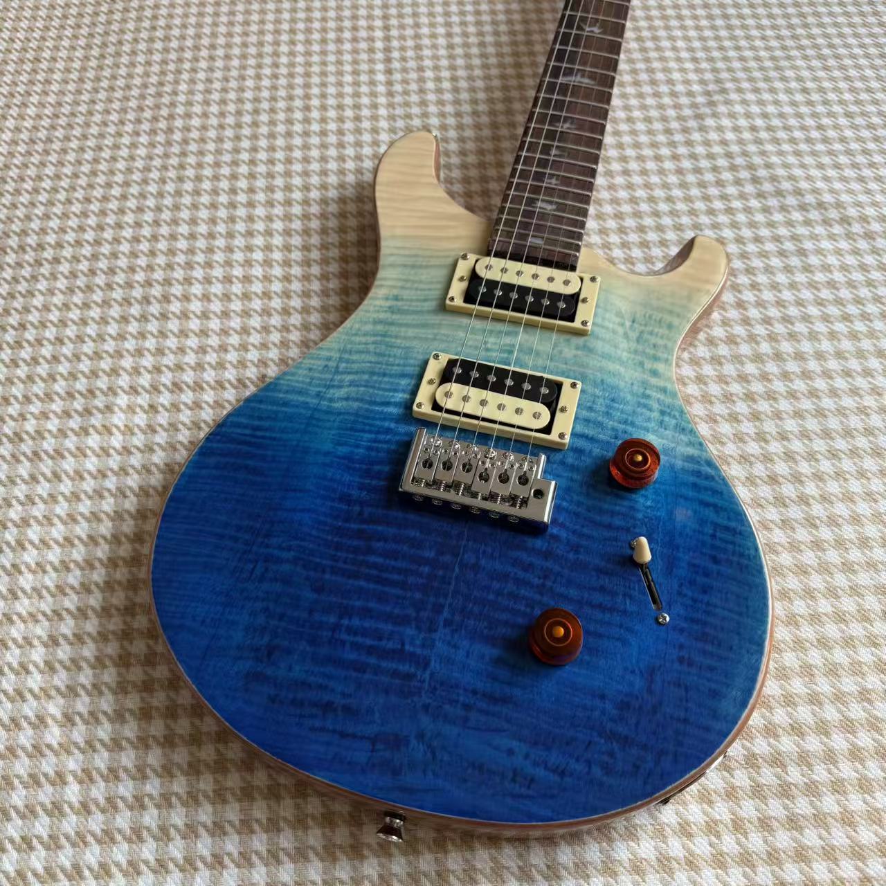 Prs Custom 24 Style Guitar - Ocean Finish