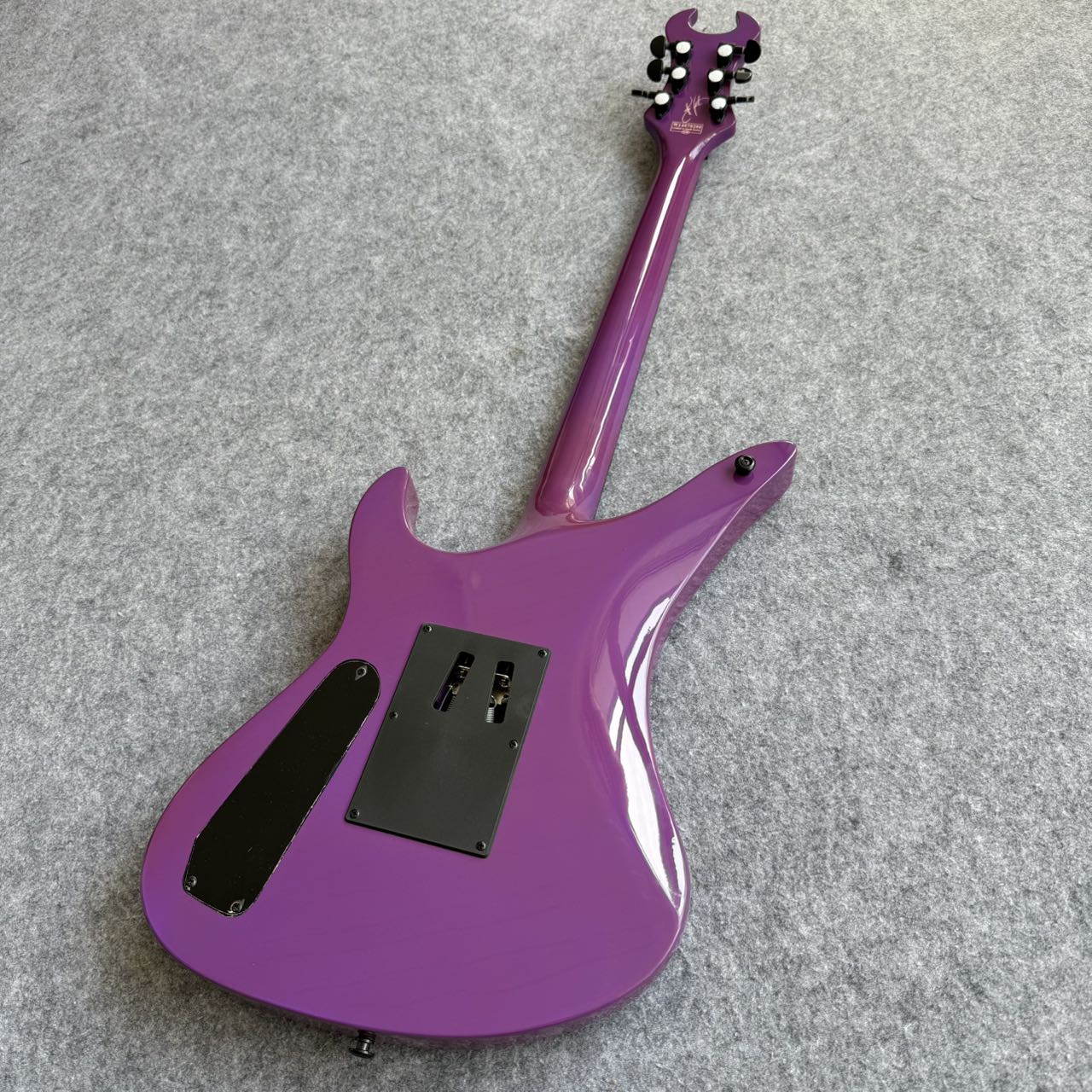 Pink/Green Pinstripe Synyster Gates Signature Style Guitar