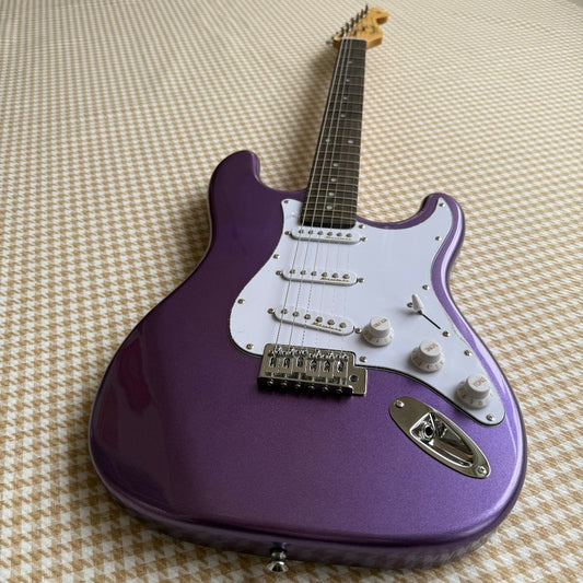 Purple Stratocaster Style Guitar