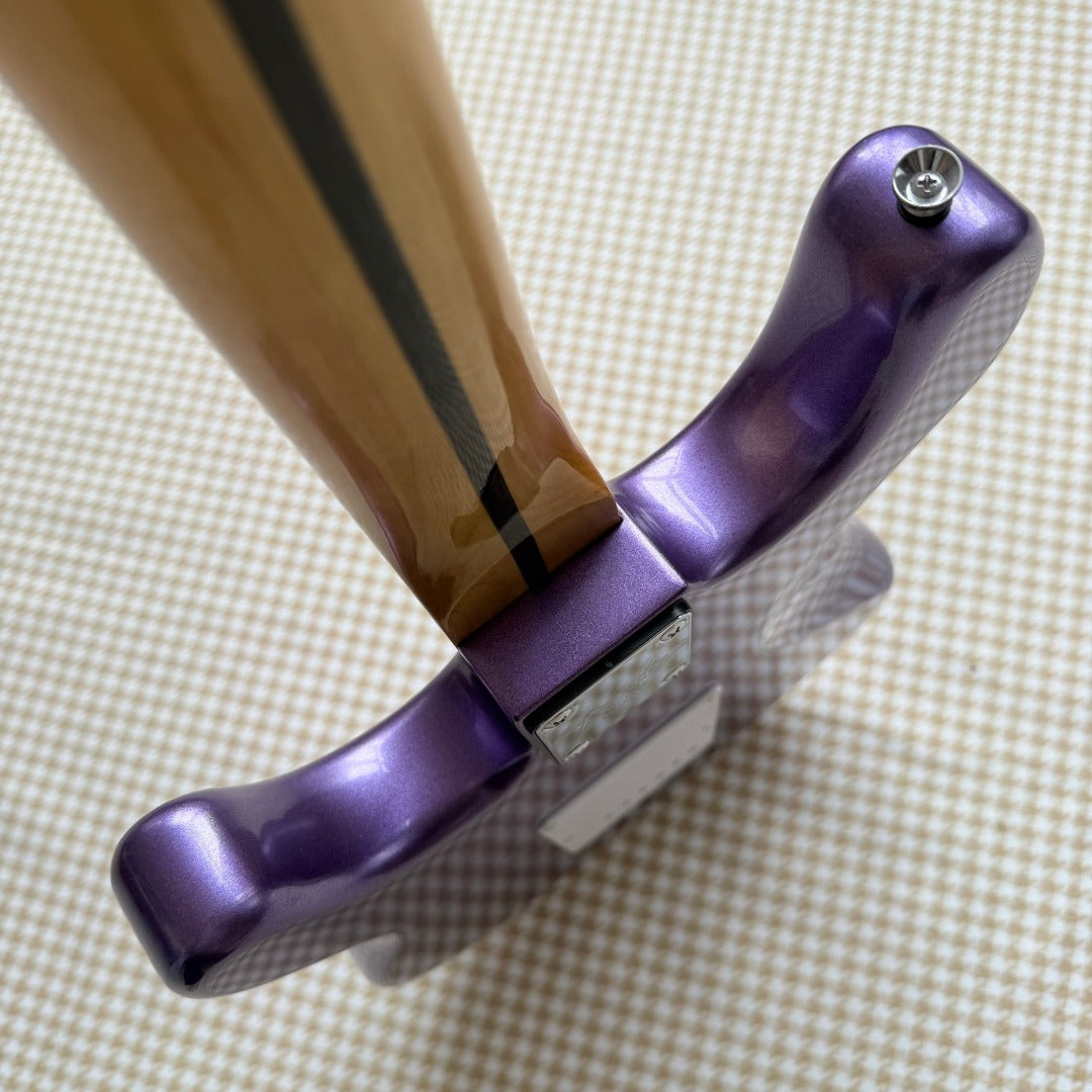 Purple Stratocaster Style Guitar