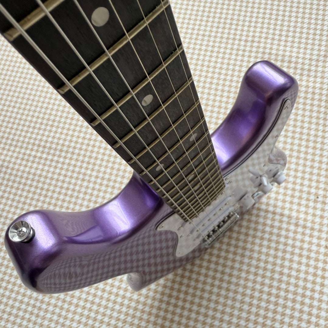 Purple Stratocaster Style Guitar