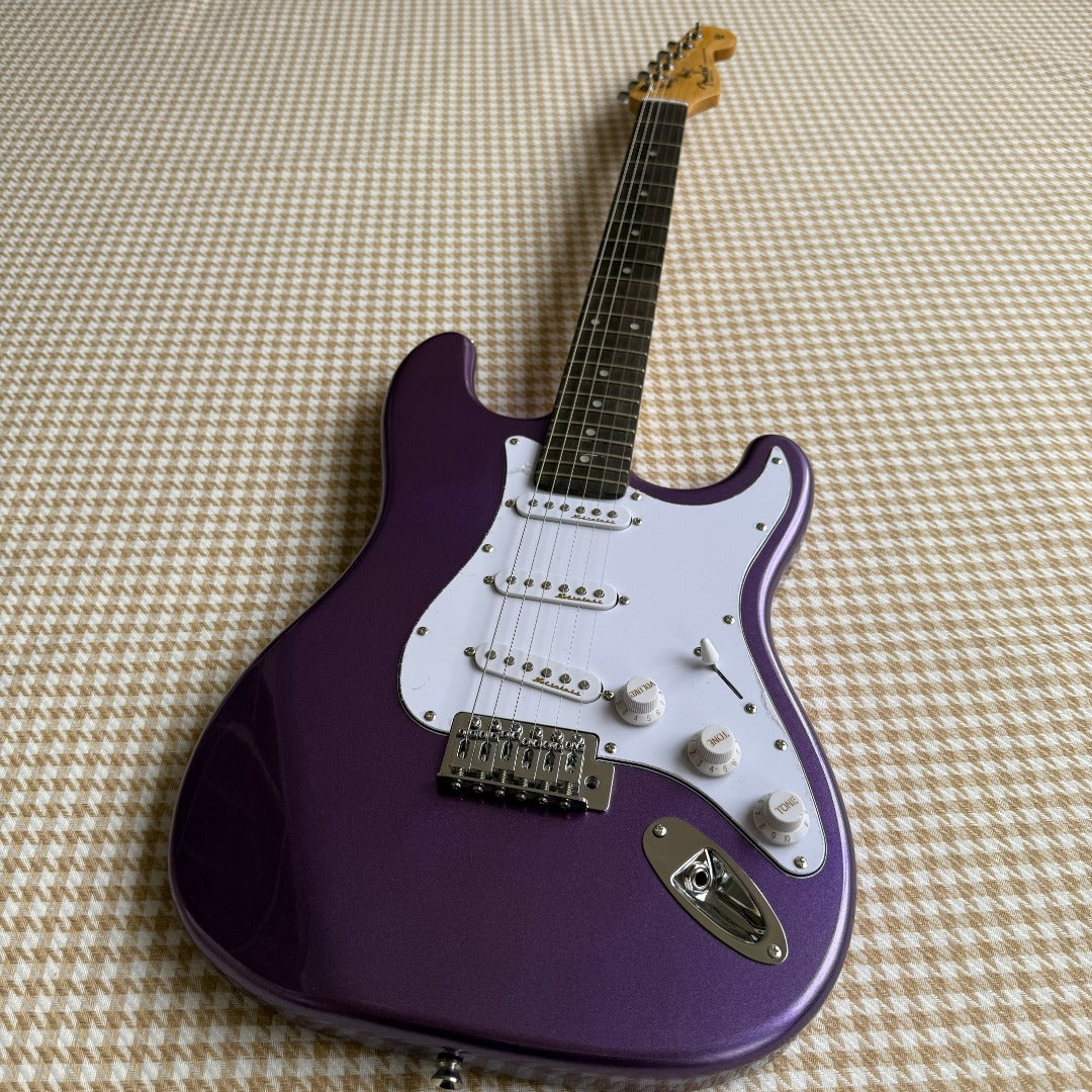 Purple Stratocaster Style Guitar