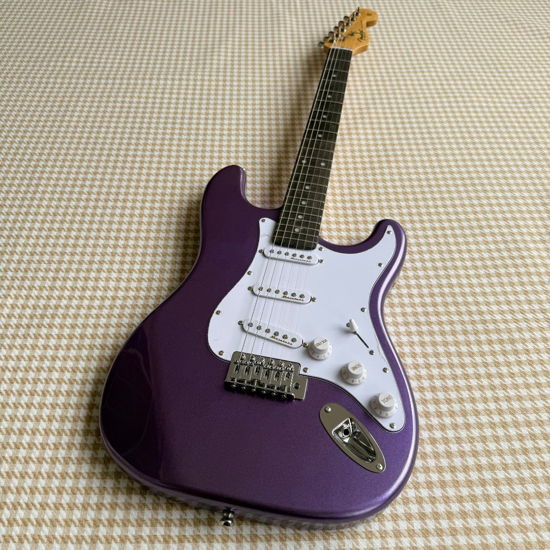 Purple Stratocaster Style Guitar