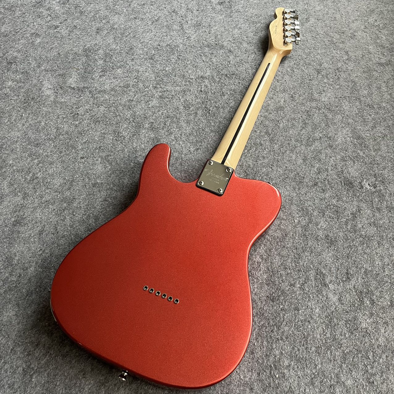 Red Telecaster Style Guitar