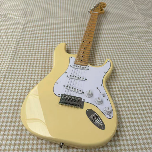 Fender Custom Shop Yellow Stratocaster w/Scalloped Frets