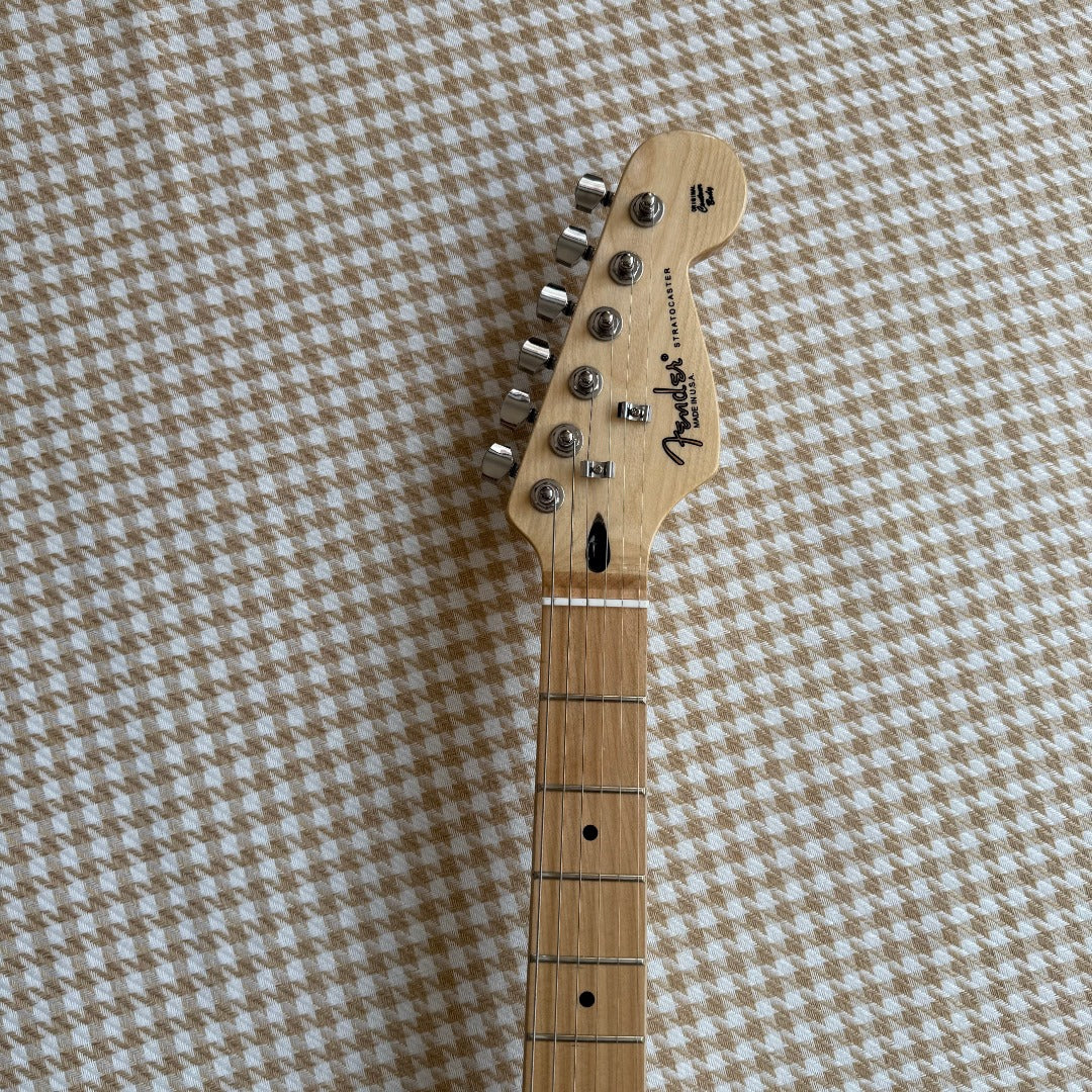 Silver Stratocaster Style Guitar