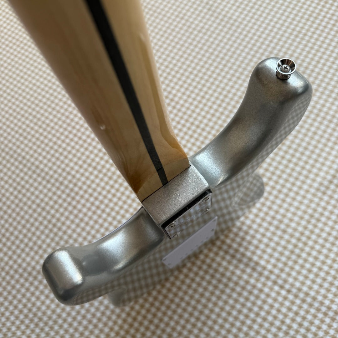Silver Stratocaster Style Guitar