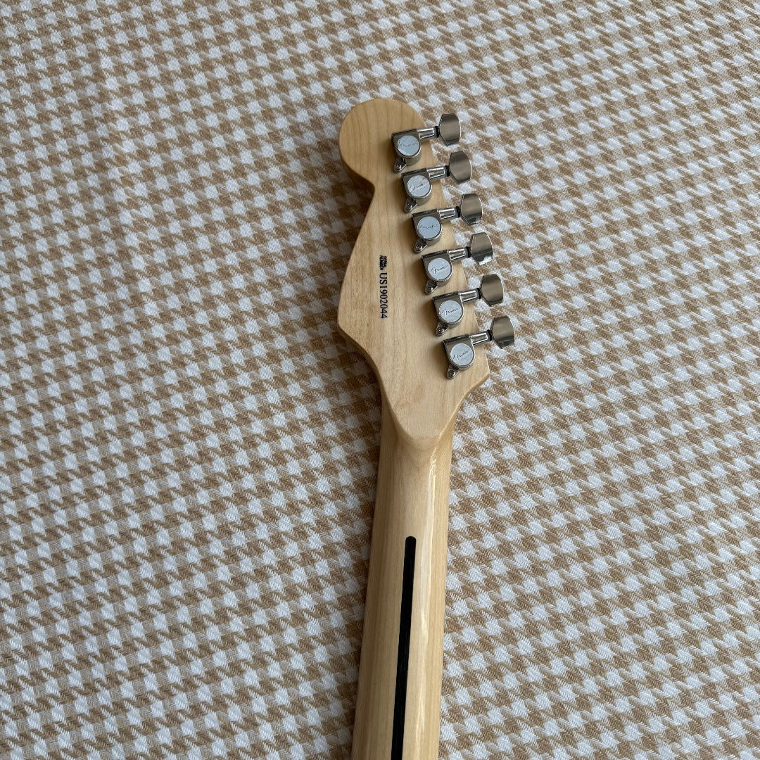 Silver Stratocaster Style Guitar