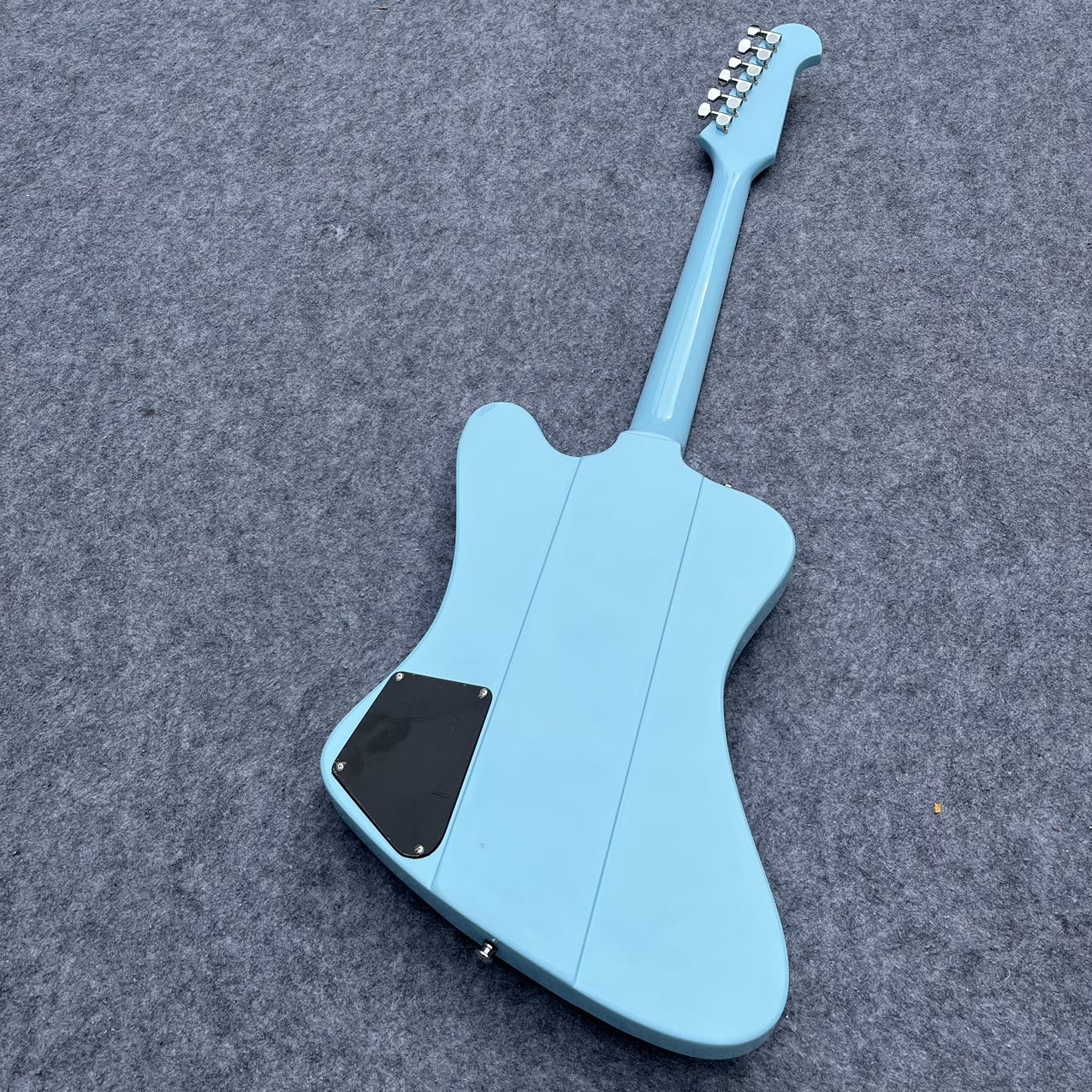 Sky Blue Gibson Firebird Style Guitar