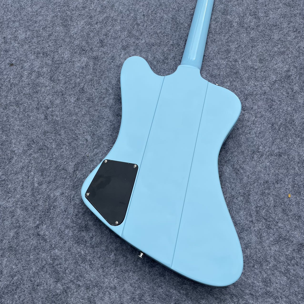 Sky Blue Gibson Firebird Style Guitar