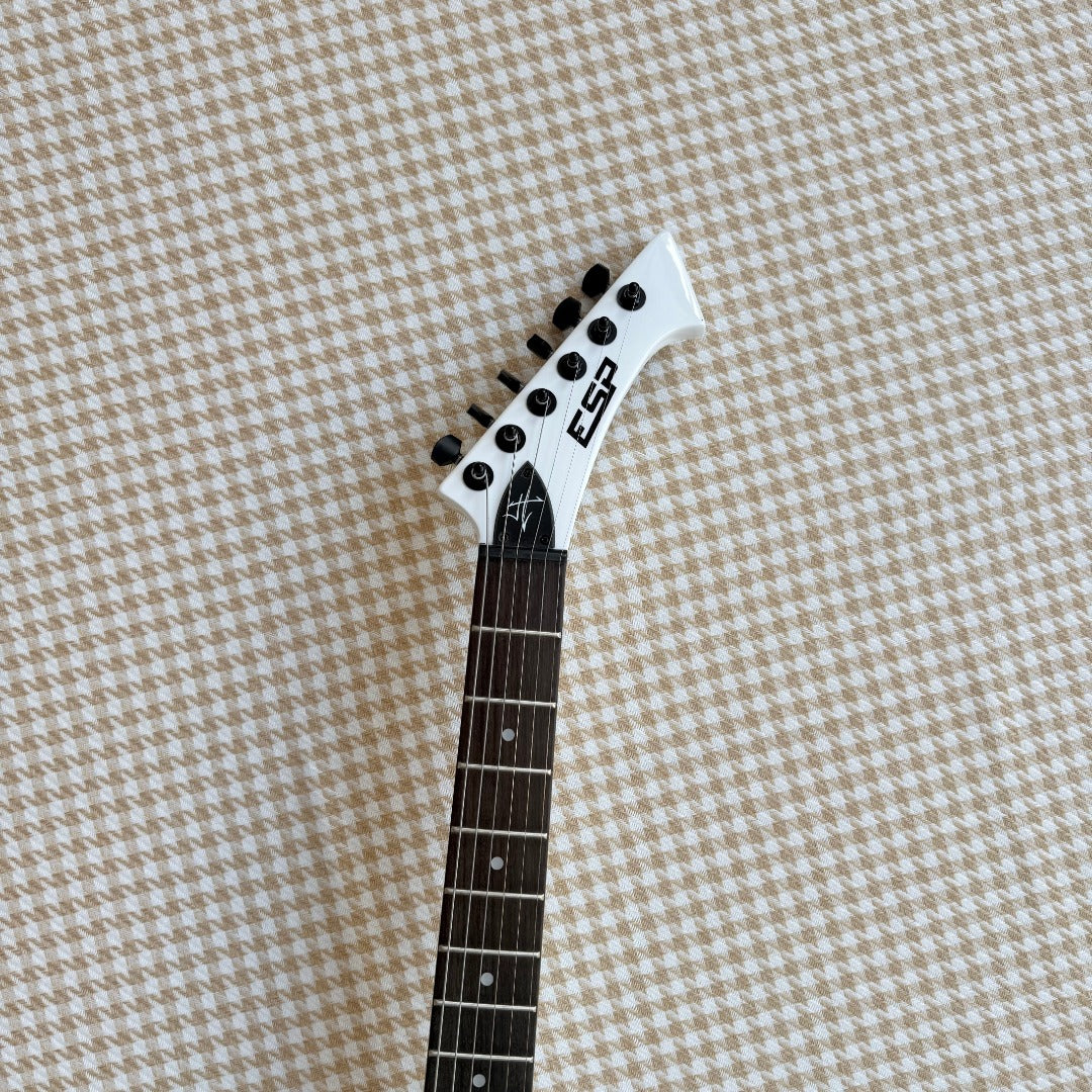 James Hetfield ESP Style Signature Guitar - Flat White Colour