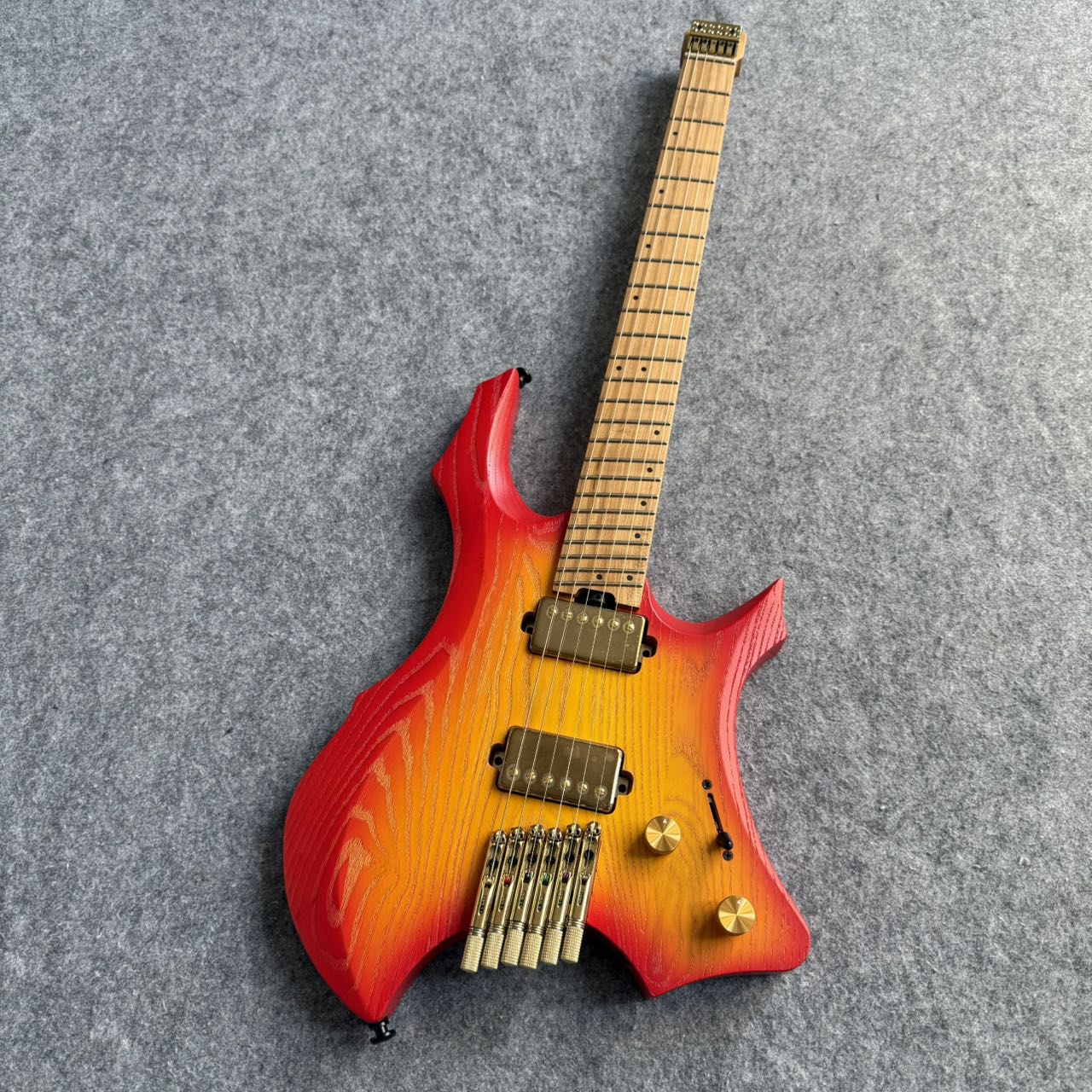 Strandberg Style Headless Guitar - Sunburst