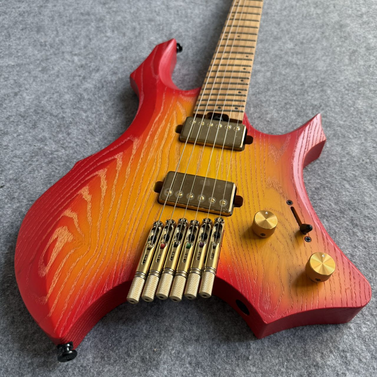 Strandberg Style Headless Guitar - Sunburst