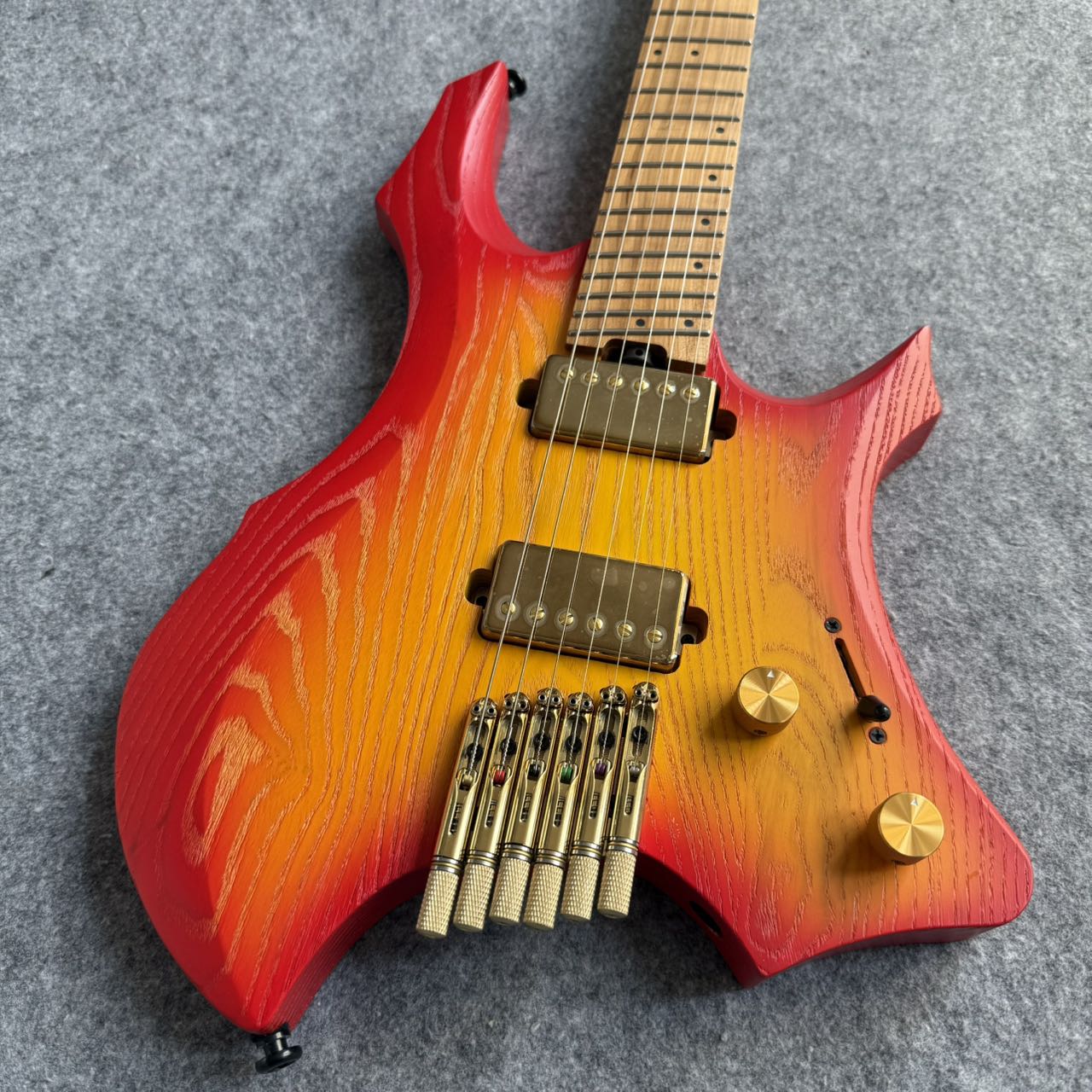 Strandberg Style Headless Guitar - Sunburst