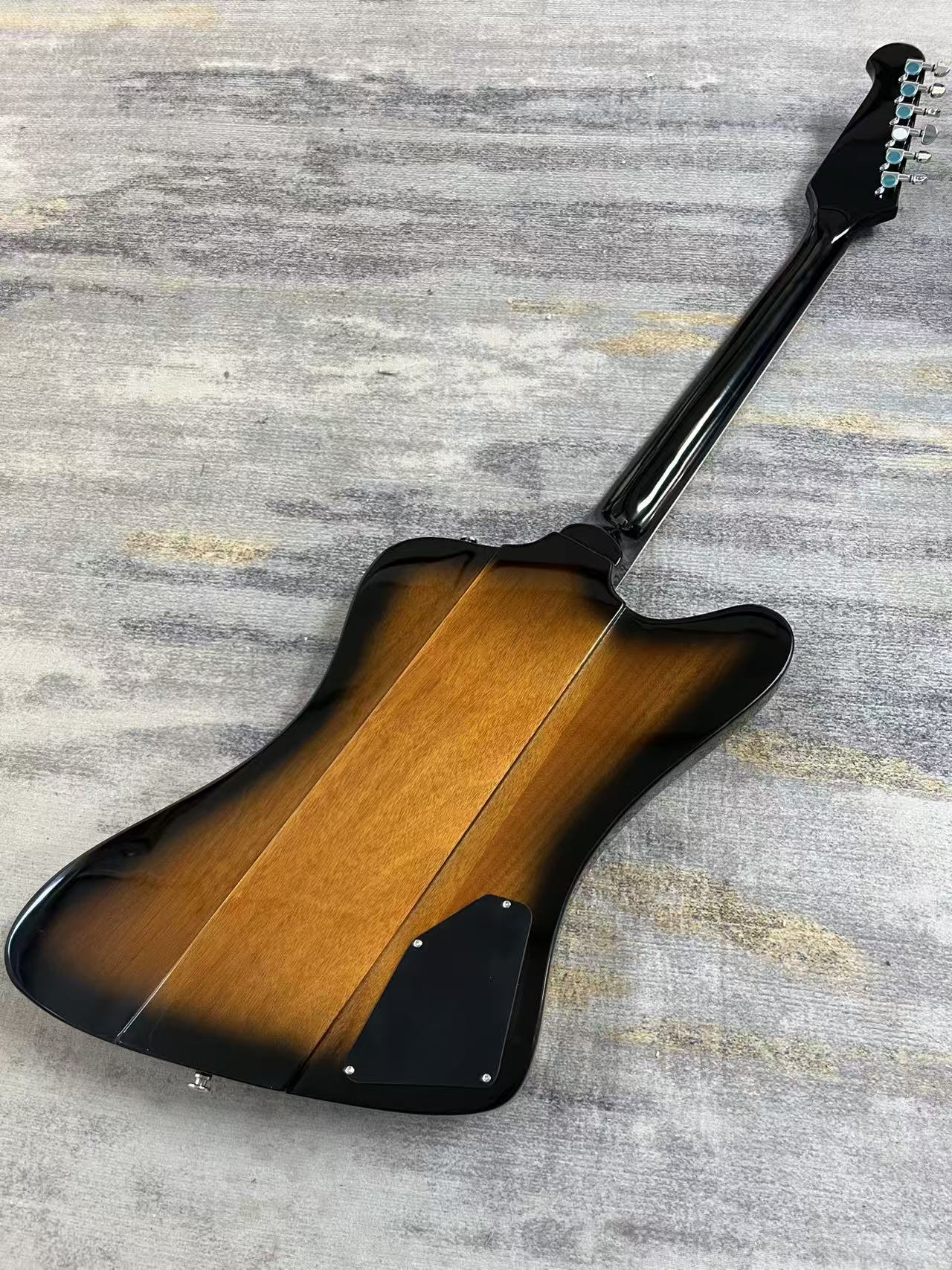 Sunburst Gibson Firebird Style Guitar