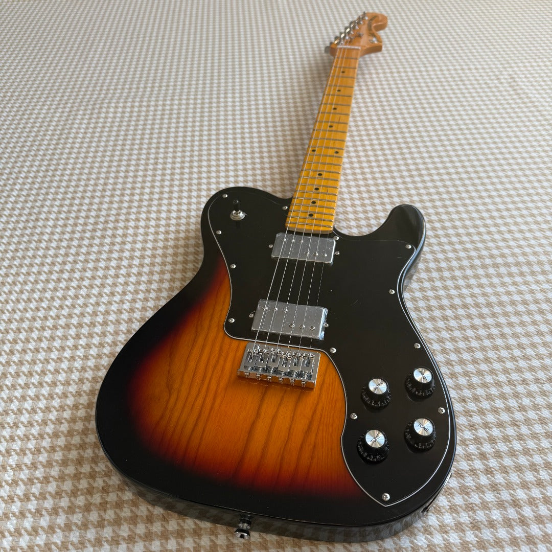 Sunburst Telecaster Deluxe Style Guitar