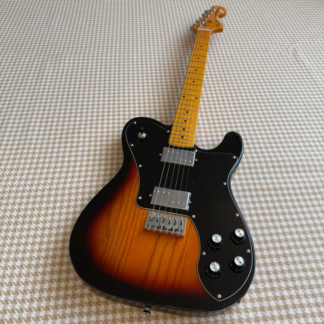 Sunburst Telecaster Deluxe Style Guitar